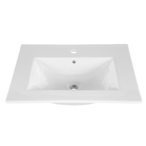 ArtCom Keramické umývadlo CFP 50D | biely lesk 50 cm vyobraziť