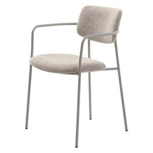 Krémovobiela jedálenská stolička Zama – Unique Furniture vyobraziť