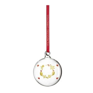 Sklenená ručne fúkaná vianočná ozdoba ø 6, 5 cm Ann-Sofi Romme Annual Christmas Bauble – Holmegaard vyobraziť
