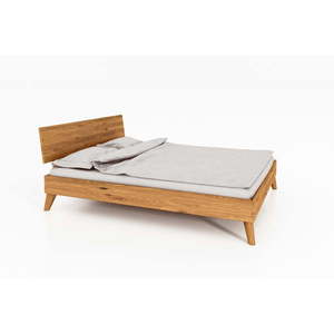 Dvojlôžková posteľ z dubového dreva 180x200 cm Greg 1 - The Beds vyobraziť