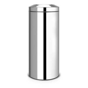 Oceľový odpadkový kôš v lesklo striebornej farbe 30 l Flame Guard – Brabantia vyobraziť