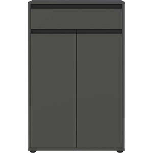 Antracitová vysoká kúpeľňová skrinka 63x98 cm Lemont – Germania vyobraziť
