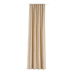 Béžový záves zo žakára 140x260 cm Marciano – Mendola Fabrics vyobraziť