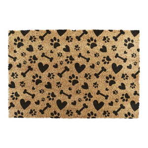Rohožka z kokosového vlákna 60x90 cm Paws and Bones – Artsy Doormats vyobraziť