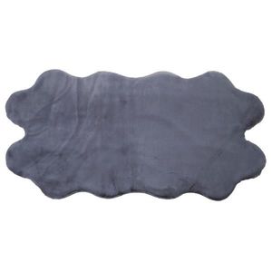 UMELÁ KOŽUŠINA, 90/160 cm, sivá vyobraziť