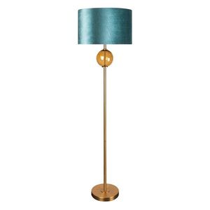 ArtFir Stojaca lampa MUSA 02 | tyrkysová 46 x 165 cm vyobraziť