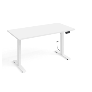 ArtBm Písací stôl BIMOTION | biela 140 x 70 cm Farba: Biele nohy vyobraziť