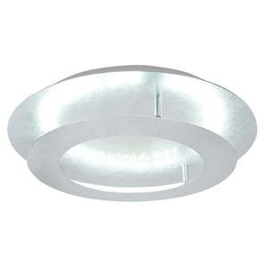 LED stropné svietidlo v striebornej farbe s kovovým tienidlom 40x40 cm Merle – Candellux Lighting vyobraziť