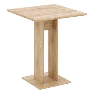 KONDELA Modern jedálenský stôl dub sonoma vyobraziť