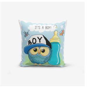 Detská obliečka na vankúš 43x43 cm Boy Owl – Mila Home vyobraziť