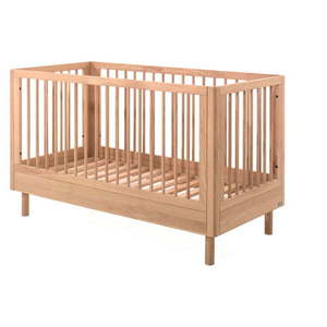 Postieľka z dubového dreva 70x140 cm v prírodnej farbe Forrest – Vipack vyobraziť
