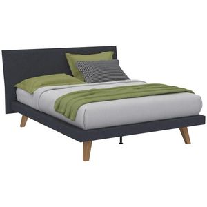 Livetastic ČALÚNENÁ POSTEĽ, 140/200 cm antracitová, platinová, divoký dub vyobraziť