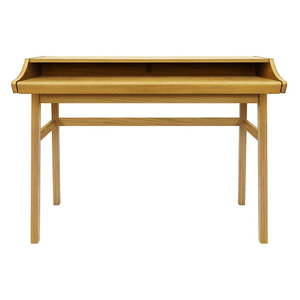 Pracovný stôl v dekore duba so sekretárom 44x115 cm Carteret – Woodman vyobraziť