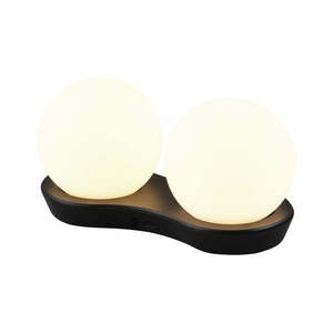 Čierno-biela LED stolová lampa (výška 9 cm) Lorna – Trio vyobraziť