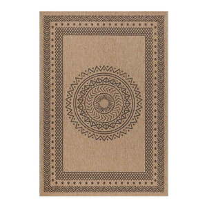 Vonkajší koberec v čierno-prírodnej farbe 120x170 cm Dhaka – Ayyildiz Carpets vyobraziť