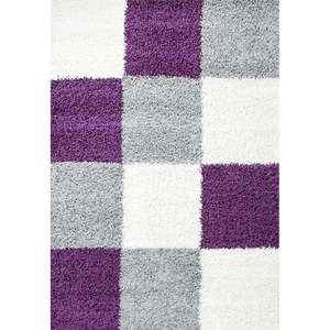 Fialovo-sivý koberec 200x290 cm Life – Ayyildiz Carpets vyobraziť