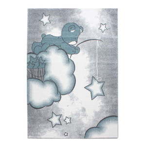Modro-sivý detský koberec 140x200 cm Kids – Ayyildiz Carpets vyobraziť