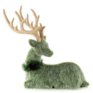 ArtFir Vianočná dekorácia JELEŇ 162 | zelená 30 x 12 x 40 cm vyobraziť