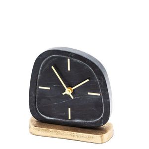 ArtFir Stolné hodiny 107306 | čierna 17 x 5 x 17 cm vyobraziť