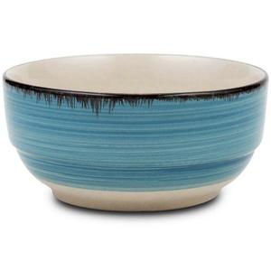 Keramická miska "Lines faded blue" na cereálie, 14 cm vyobraziť