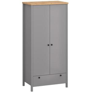 Skriňa 2D1S Melini Gray H vyobraziť
