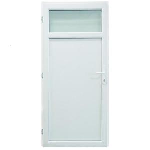 Dvere vchodové Easy Eco D17 90L biele vyobraziť