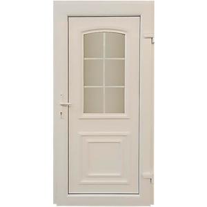 Dvere vchodové Rijeka D34 90L 98x198x7 biela vyobraziť