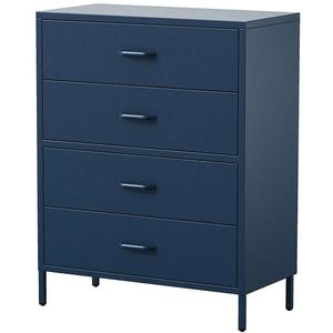 Komoda Kovová Carla Modern Dark Blue vyobraziť