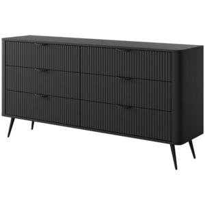 Komoda Lante B 163 6S black vyobraziť