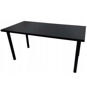 Písací Stôl Low Čierna 120x60x1, 8 Model 0 vyobraziť