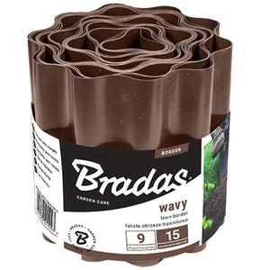 Záhradný obrubník 9m x 20cm hnedý OBFB0920 vyobraziť