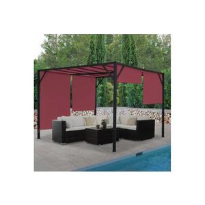 Pergola so sťahovacou strechou 4x4 m Dekorhome vyobraziť