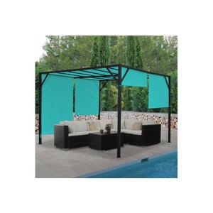 Pergola so sťahovacou strechou 4x4 m Dekorhome vyobraziť