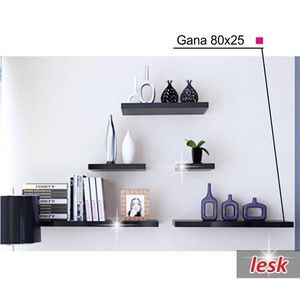 Nástenná polička GANA 80x25 Tempo Kondela vyobraziť