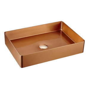 Antikoro umývadlo v medenej farbe 50x35 cm Aurum – Sapho vyobraziť
