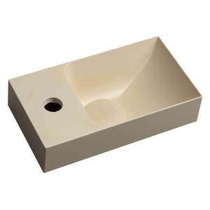 Krémové betónové umývadlo 31x17 cm Piccolino – Sapho vyobraziť