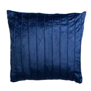 Tmavomodrý dekoratívny vankúš JAHU collections Stripe, 45 x 45 cm vyobraziť