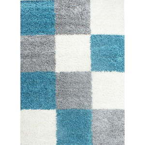 Sivo-tyrkysový koberec 60x110 cm Life – Ayyildiz Carpets vyobraziť