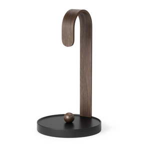 Čierny drevený stojan na papierové utierky ø 17 cm Bellwood – Umbra vyobraziť