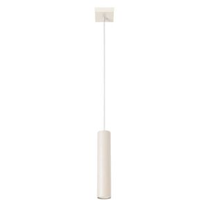 Krémové závesné svietidlo ø 8 cm Castro – Nice Lamps vyobraziť