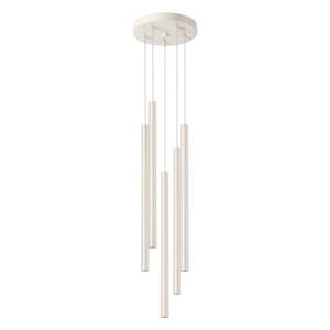 Krémové závesné svietidlo ø 25 cm Fideus – Nice Lamps vyobraziť