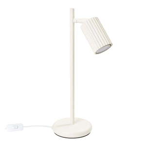 Krémová stolová lampa (výška 43 cm) Gleam – Nice Lamps vyobraziť