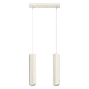 Krémové závesné svietidlo Gleam – Nice Lamps vyobraziť