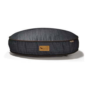 Tmavomodrý pelech pre psa ø 90 cm Round Bed Denim Medieval Blue / Dark Chocolate M – P.L.A.Y. vyobraziť