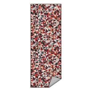 Červeno-sivý prateľný behúň 80x200 cm Ignite – Mila Home vyobraziť