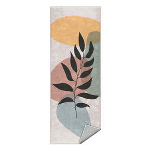 Krémový prateľný behúň 80x200 cm Illustrated Autumn – Mila Home vyobraziť