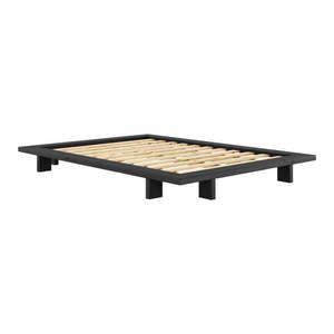 Dvojlôžková posteľ z borovicového dreva s roštom 140x200 cm Japan – Karup Design vyobraziť