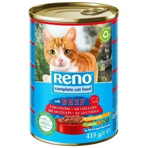 Reno Kusy hovädzieho mäsa pre mačky 415 g v omáčke vyobraziť