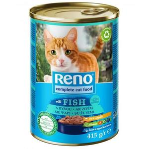 RENO Kúsky ryby pre mačky 415 g v omáčke vyobraziť