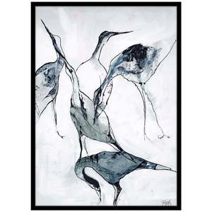 Obraz 50x70 cm Crane – Malerifabrikken vyobraziť